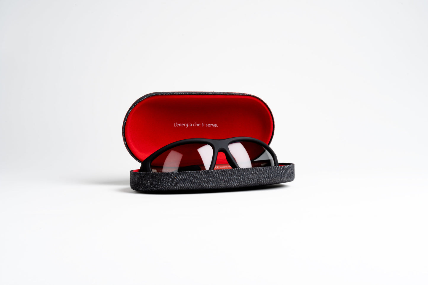 Custodia occhiali aperta