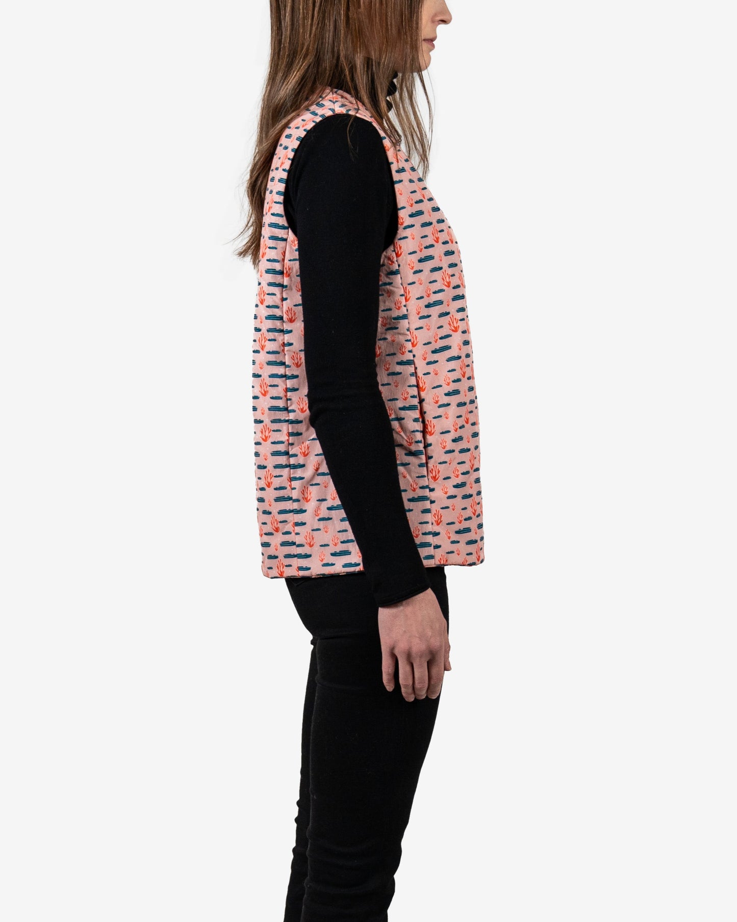 Gilet - Rosso corallo